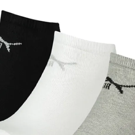 Puma - Unisex Adult Trainer Socks (Pack of 3)