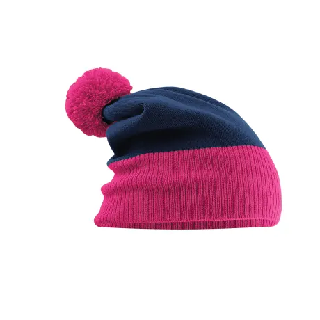 Beechfield - Unisex Adult Snowstar Two Tone Beanie