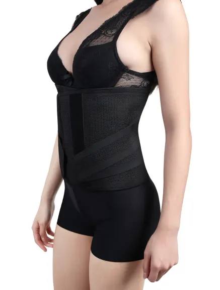 Allegra K- Belly Shaper Support Belt Shapewear