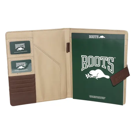 Roots Slim Padfolio with Magnetic Tab