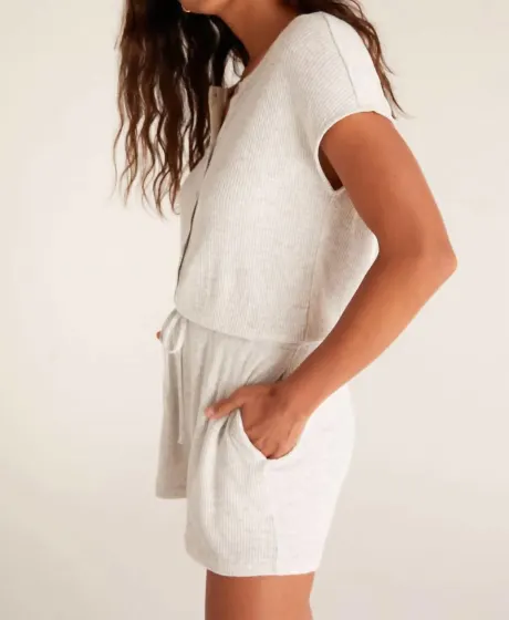 Z Supply - Cozy Vibe Rib Romper