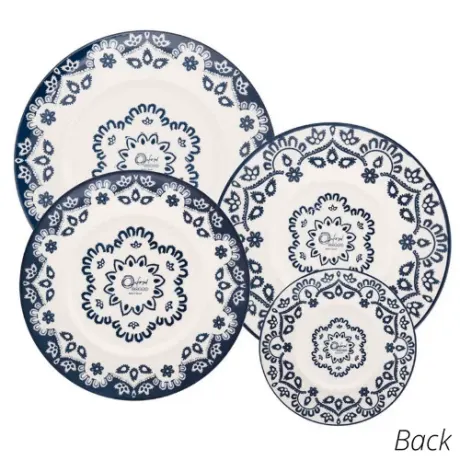 Oxford Floreal Energy 20 Pieces Dinnerware Set Service for 4