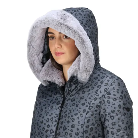 Regatta - Womens/Ladies Willabella Animal Print Padded Jacket