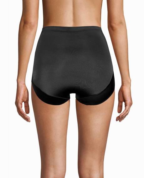 Nicole Miller - 2-Pack Shiny Micro High Waisted Shaping Briefs