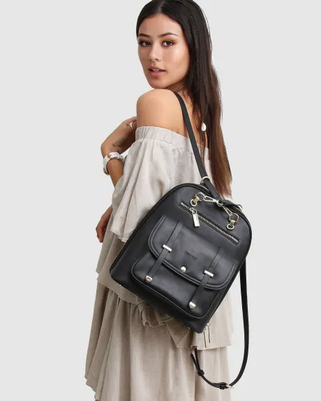 Belle & Bloom 5th Ave Leather Backpack