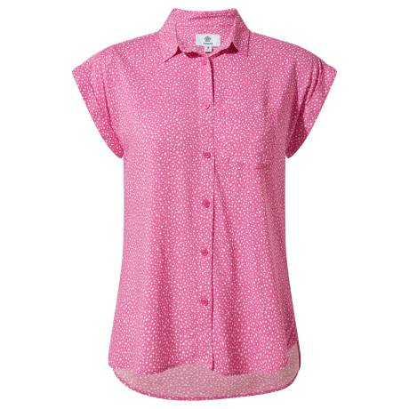 TOG24 - Womens/Ladies Pebble Capped Sleeved Shirt