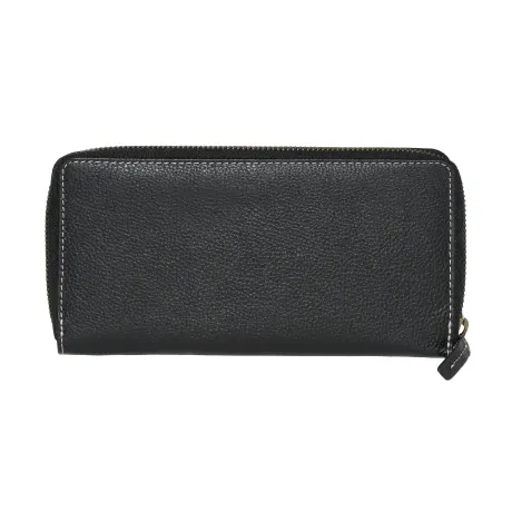 Roots Ladies' Slim Zipper Round Wallet