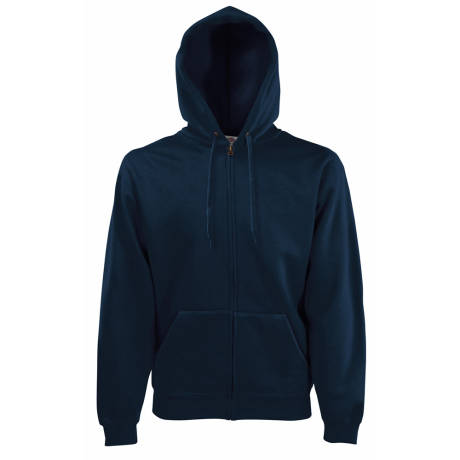 Fruit of the Loom - Mens Zip Through Hooded Sweatshirt / Hoodie