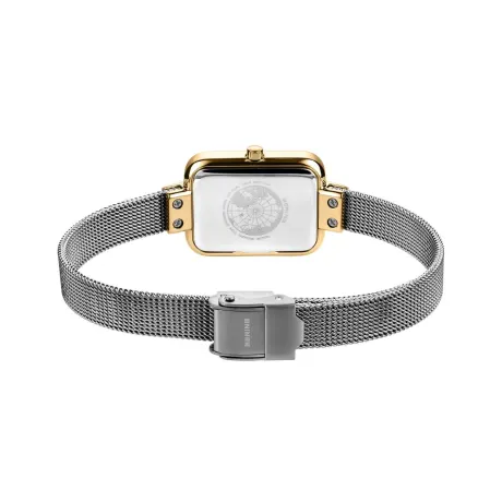 BERING - Montre classique pour femme en acier inoxydable de 20 mm en or jaune/or jaune