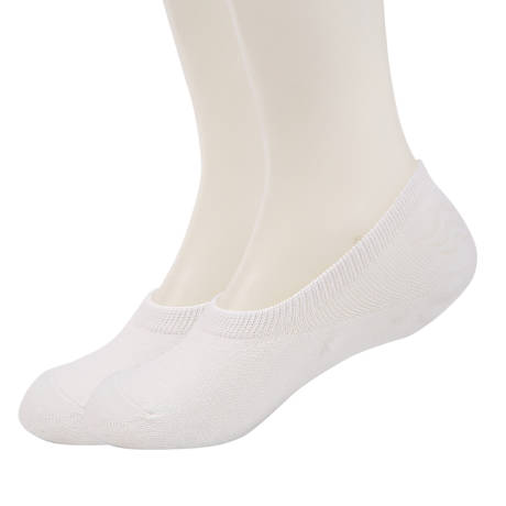 Allegra K- Chaussettes bateau coupe basse No Show pour femmes 2 paires