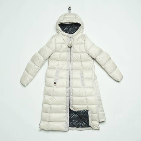 HARRICANA - LONG MANTEAU LIGNE A EN DUVET