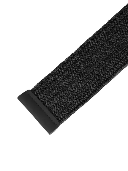 Allegra K- Wide Stretch Woven Elastic Waist Belt