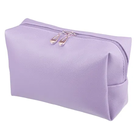 Unique Bargains- Makeup Bag Cosmetic Travel Waterproof PU Leather Case