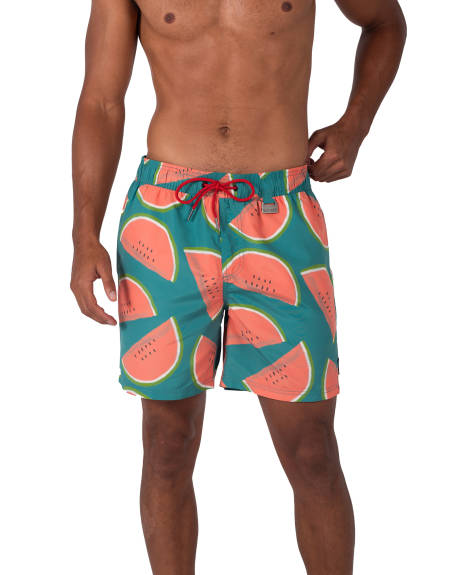 Coast Clothing Co. - Watermelon Swim Shorts