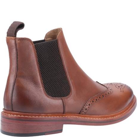 Cotswold - Cotwold Mens Siddington Leather Elasticated Dress Boot