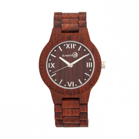 Earth Wood - Bighorn Bracelet Watch - Red