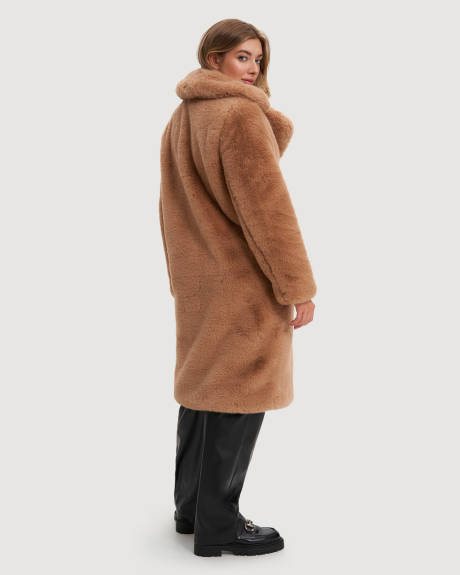 Noize - Savannah Long Vegan Fur Coat