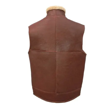 Eastern Counties Leather - Mens Harvey Sheepskin Gilet