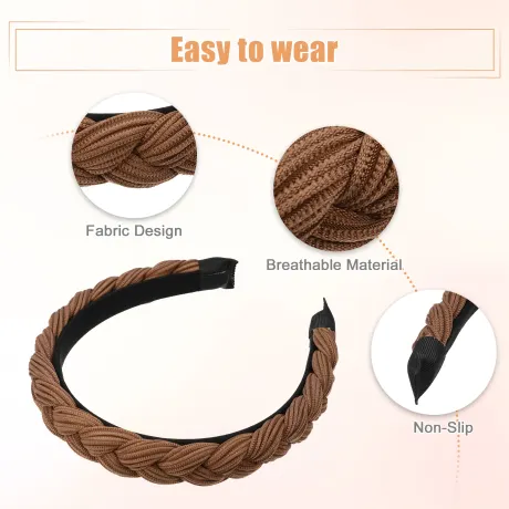 Unique Bargains- No Slip Fabric Hair Accessories