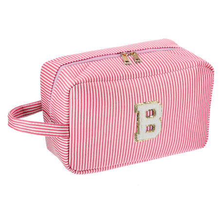 Unique Bargains- Letter B Cosmetic Travel Makeup Bag Organizer