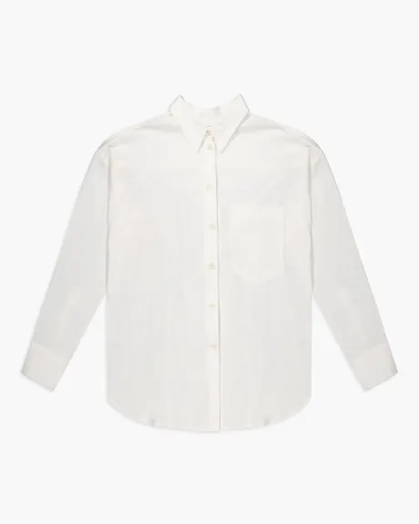 Relaxed Cotton Slub Shirt