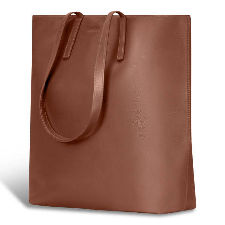 Onyx Collection - Leather Vertical Tote