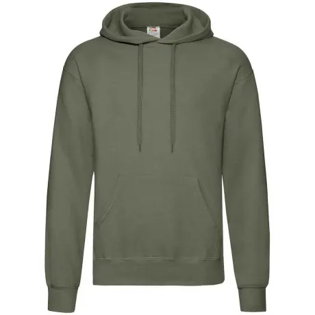 Fruit of the Loom - Adults Unisex Classic Hooded Sweatshirt