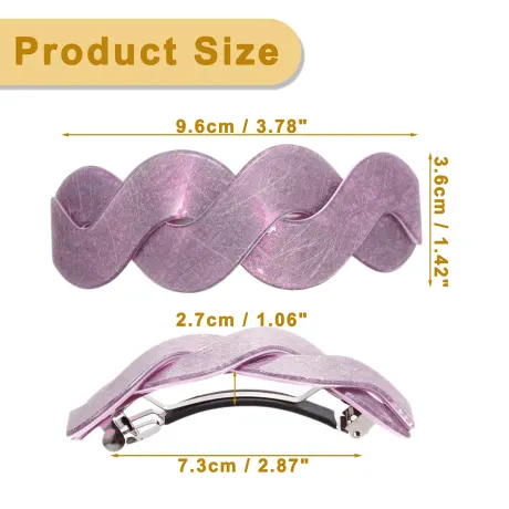 Unique Bargains - Elegant Hair Clips French Hair Barrettes