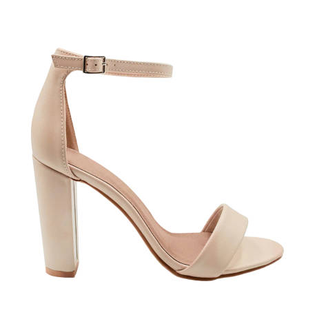 Where's That From - Womens/Ladies Skye PU Strappy Buckle Block Heel Sandals