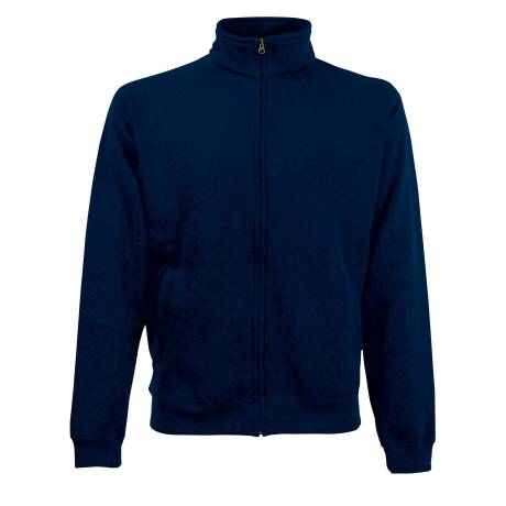 Fruit of the Loom - Mens Premium 70/30 Zip Neck Sweatshirt