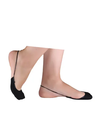 Allegra K- Women's Heelless No-Show Low Cut Socks 10 Pairs