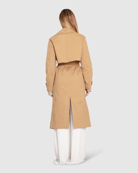 Empirical Trench Coat - Cream