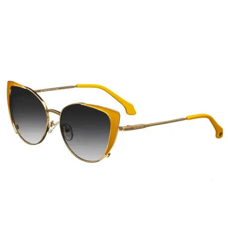 Bertha - Lunettes de soleil Bailey faites à la main en Italie - Jaune