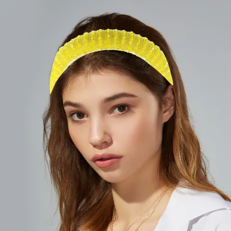 Unique Bargains- Crystal Embellished Rhinestone Bling Hairband