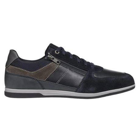 Geox - Mens U Renan B Suede Sneakers