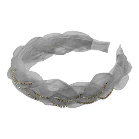 Unique Bargains - Mesh Rhinestone Chain Cross Headband