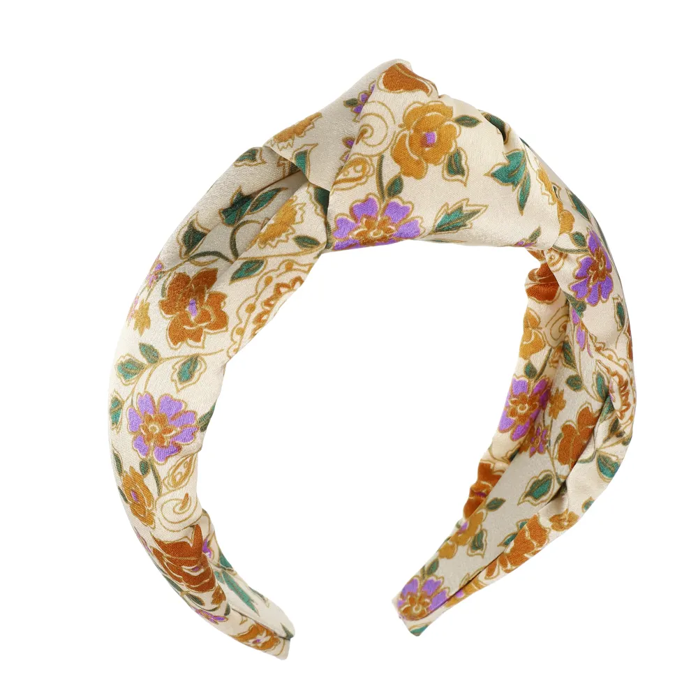 Unique Bargains- Classic Floral Knotted Headband