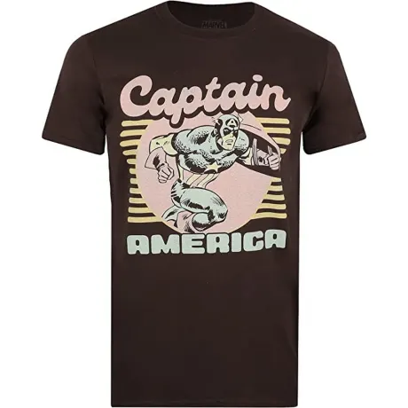 Captain America - Mens 70´s T-Shirt