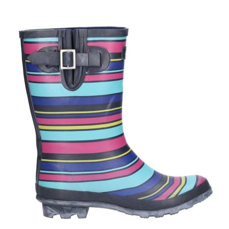 Cotswold - Womens/Ladies Paxford Elasticated Mid Calf Wellington Boot