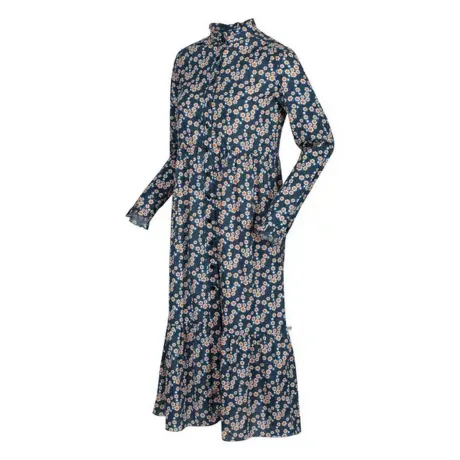 Regatta - Womens/Ladies Orla Kiely Water Floral Long-Sleeved Midi Dress