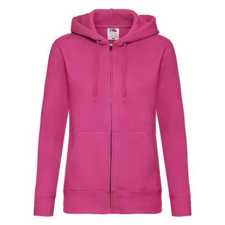 Fruit of the Loom - Womens/Ladies Lady Fit Full Zip Hoodie