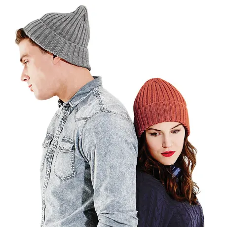 Beechfield - Unisex Winter Chunky Ribbed Beanie Hat