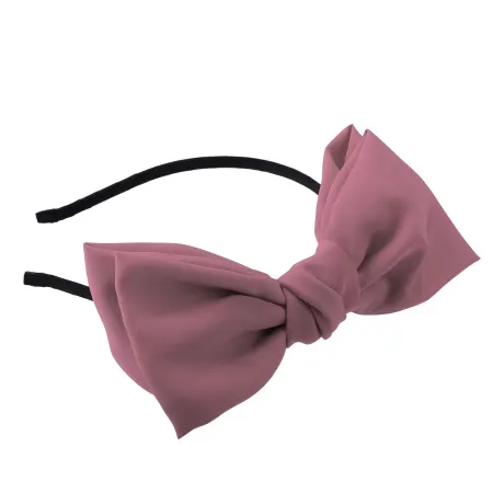 Unique Bargains - Satin Bow Knot Headband Fashion Hairband