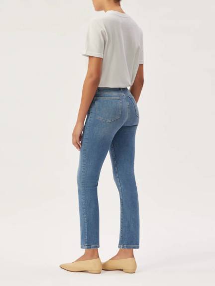 DL1961 - Women's Mara Straight Mid Rise Jean