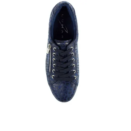 Lunar - Womens/Ladies Charm Leopard Print Sneakers