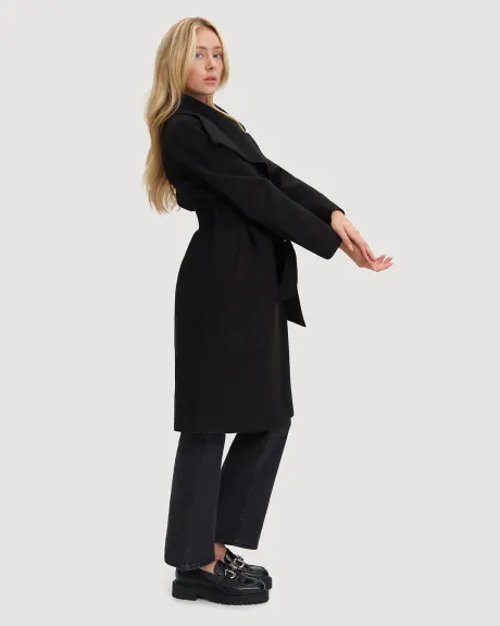 Noize - Manteau long en laine végane Lena