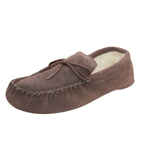 Eastern Counties Leather - Unisex Wool-blend Soft Sole Moccasins