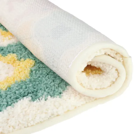 PiccoCasa- Washable Non Slip Extra Thick Quick Dry Bath Rugs 20" x 32"