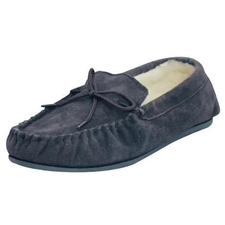 Eastern Counties Leather - Unisex Wool-blend Hard Sole Moccasins