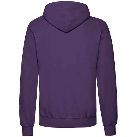 Fruit of the Loom - Adults Unisex Classic Hooded Sweatshirt